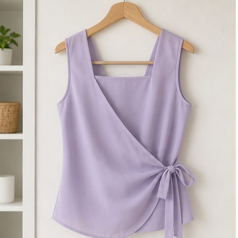 Lilac Tunic Blouse